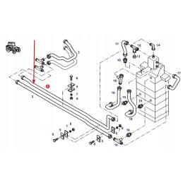 H816950010090 metalinis alyvos vamzdis