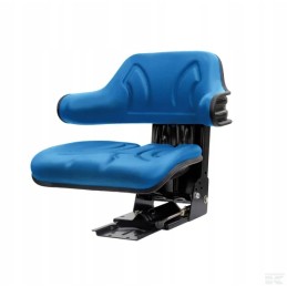 Padalinta PVC sėdynė su mechanine amortizacija