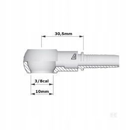 Kilpos antgalis dn10 oe3 8 bsp 16 3mm pqb106
