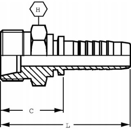 Galinis dangtelis dn20 m26x1 5 18l