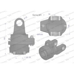 Sankaba ant veleno žvaigždutės serija 8r 3000nm 35x106 3