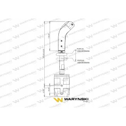 Vairasvirtė ant šakių be Warynski jungiklio