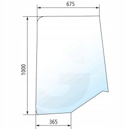 Langas magnum 7110 7120 7130 kairiosios durys