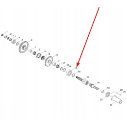 Gbt276 6309 rutulinis guolis, 1 eilė
