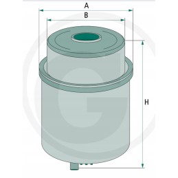 Kuro filtras jd cnh claas wk8155 re509208 fs19977