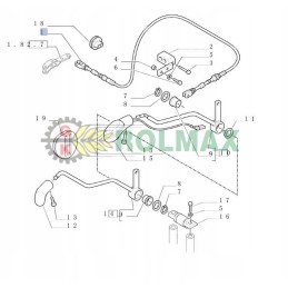 New Holland tn 5199203 kėlimo trosas