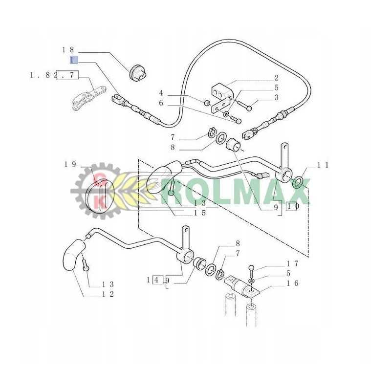 New Holland tn 5199203 kėlimo trosas