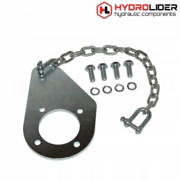 Pavarų daugiklio tvirtinimas ant apykaklės