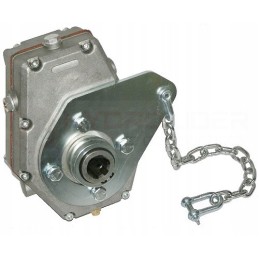 Pavarų daugiklio tvirtinimas ant apykaklės