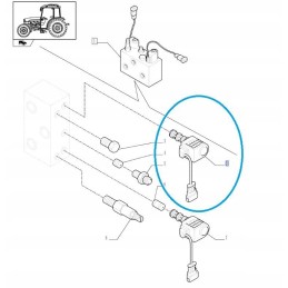 Solenoidinis vožtuvas new Holland t4 tn 5188937 cnh
