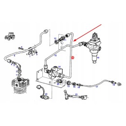 H822880030020 pneumatinės sistemos kabelis