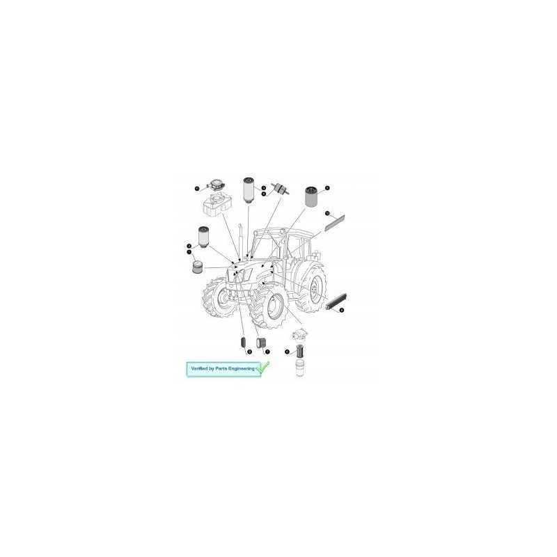 Originalus New Holland TD5040 TD5050 filtrų komplektas