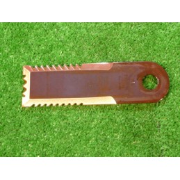 Kilnojamas pašarų kombaino peilis Z55610, dantytas 4 mm rasspe ge