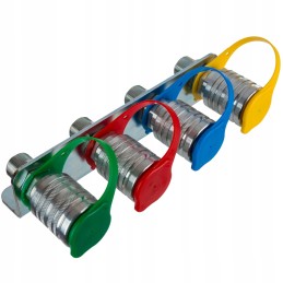 Plokštė iš 4 eurų lizdų, sriegis M22x1, 5 apsisukimai