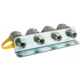 Plokštė iš 4 eurų lizdų, sriegis M22x1, 5 apsisukimai