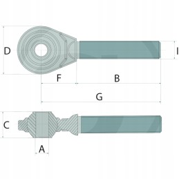 Velenas 32mm 200mm 51mm 96mm granitas