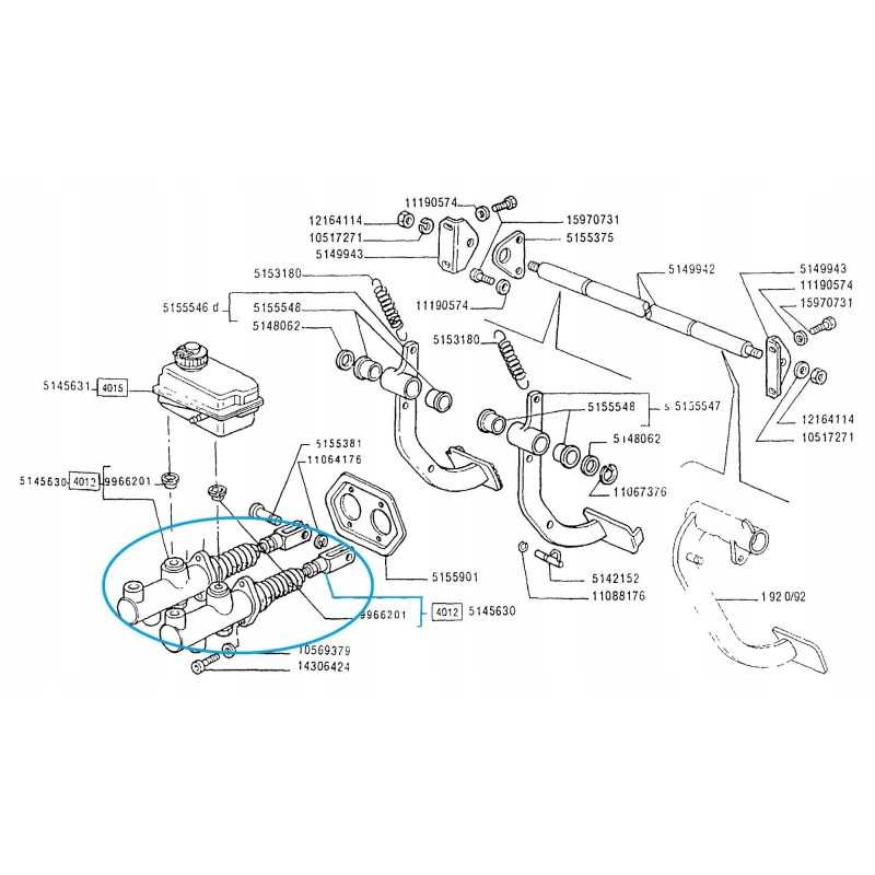 Stabdžių sistemos pagrindinis siurblys 5145630 06 cnh