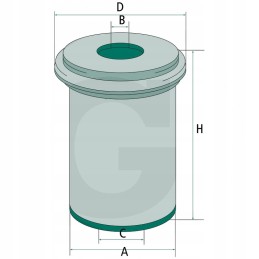Mann filtras SL8546 oro filtras