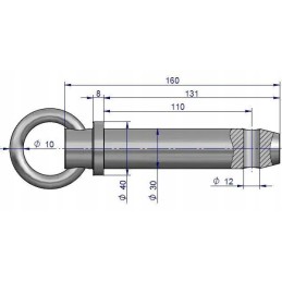 Šakės kaištis, rinkinys mf3