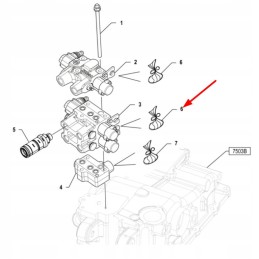P5s59101144 hidraulinio bloko sandariklio komplektas