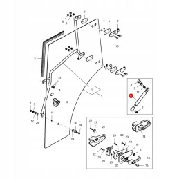 Durų dujinis amortizatorius mf va200488 originalus