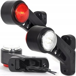 Kombinuotas priekinių ir galinių gabaritinių žibintų komplektas