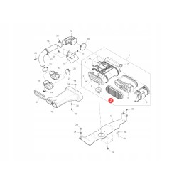 Donaldson išjungtas p606121 oro filtras