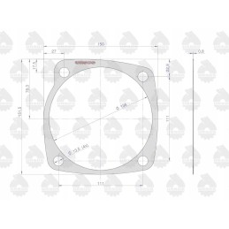 Pilnas galinės ašies tarpiklių komplektas C 385