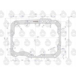Pilnas galinės ašies tarpiklių komplektas C 385