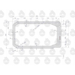 Pilnas galinės ašies tarpiklių komplektas C 385