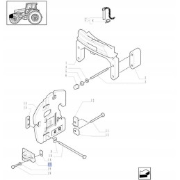 New Holland T6 T7 TSA Case 82031497 Vilktuvas