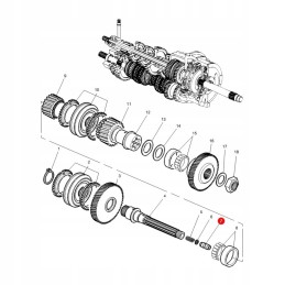Massey Ferguson kovos rankovė 3790546m2 originali