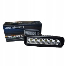 Stačiakampė LED darbo lempa su variklio apšvietimu