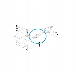 New Holland T5000 hidraulinis vožtuvas 87694930