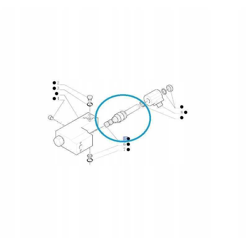 New Holland T5000 hidraulinis vožtuvas 87694930