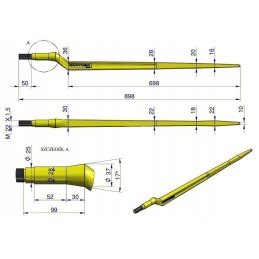 Universalus krautuvas zl 880 mm naudoti