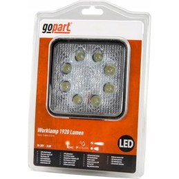 Kvadratinė LED darbo lempa 24w 1920lm light s