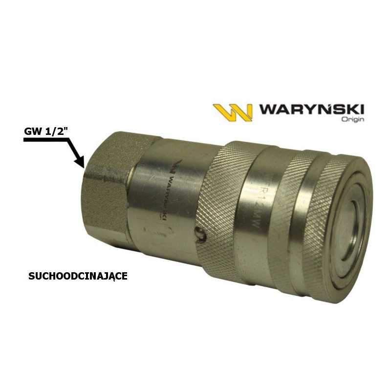 Greito atjungimo sausa jungtis 1 2 colių BSP lizdas