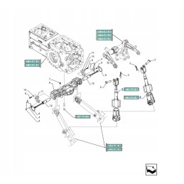 New Holland T5 95 T5 105 kabykla 84479014