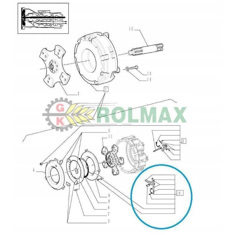 Sankabos ąselių komplektas New Holland T4000 TN 4713713