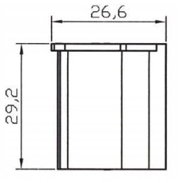 4 polių kištuko korpusas