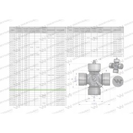 Veleno skersinis 30 20x81 70 šoninis tepimas Warynsk