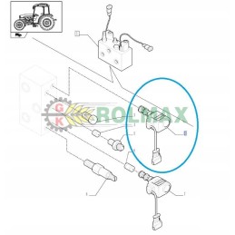 Solenoidinis vožtuvas new Holland t4 tn 5188937