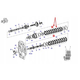 G001990200590 frikcinių diskų komplektas