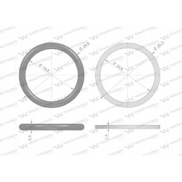 Hidraulinių greitųjų jungčių sandariklių rinkinys