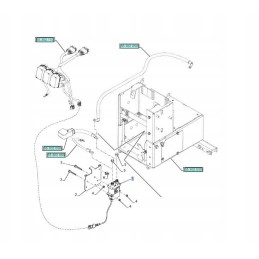 New Holland lm t5 t6 t7 relė 84576869 cnh