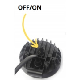 12 LED halogeninė darbo lempa su traktoriaus jungikliu