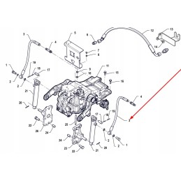 P5s55801110 kėlimo pavaros kabelis