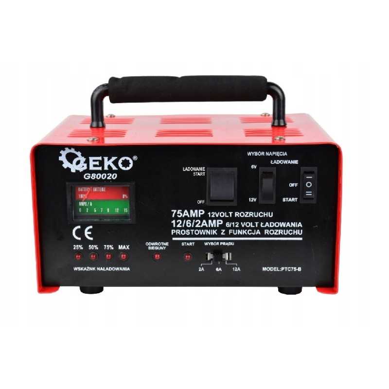 Lygintuvas su paleidimu 75a 6 12v