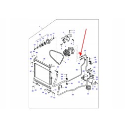 V30415110 oro kondicionavimo vamzdžio sandariklis